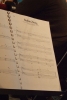 Ein Notenblatt für den Song "Stefan Zweig" von Thomas D auf einem Notenständer